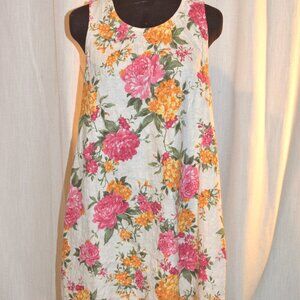 100% Linen Cynthia Rowley Shift dress